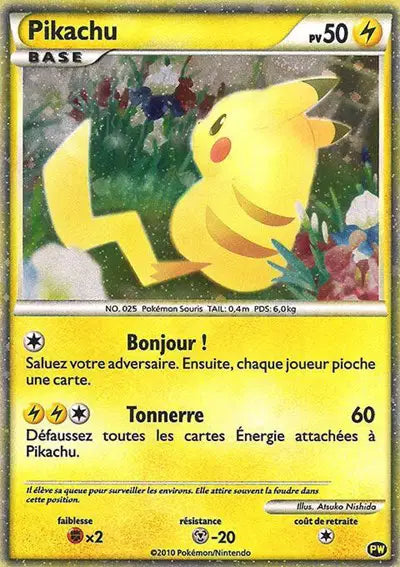 (FR) 2010 French Pikachu - PSA 10